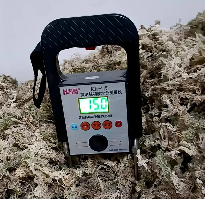 [Production Process] Sphagnum Moss Drying and Humidity Checking